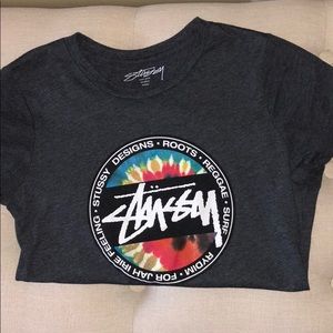Stussy Tie Dye Logo Tee